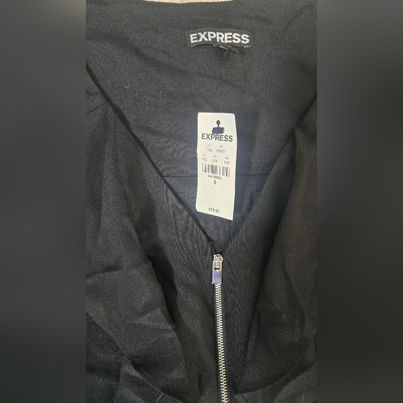 NWT Express Black Romper Size 6 - Picture 2 of 4